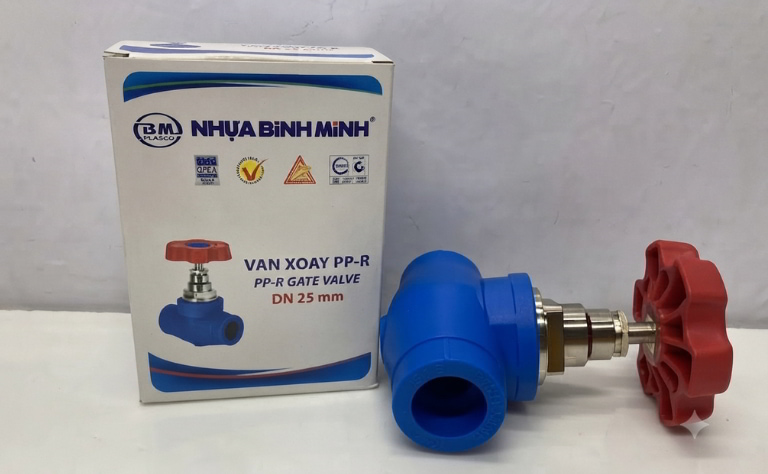 Van cổng PPR Bình Minh