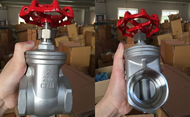 Van cổng ty chìm inox 316