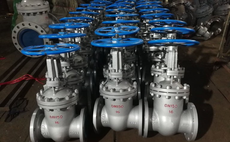 Van cổng ty nổi DN150 thân inox