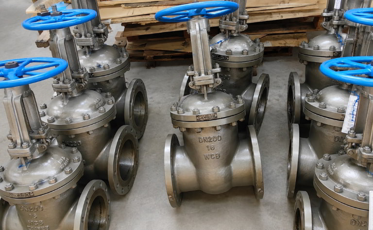 Van cổng ty nổi inox DN200