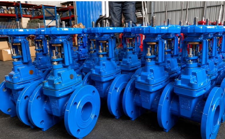 Van cổng ty nổi DN65