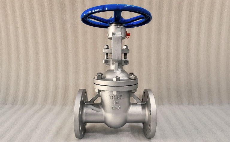 Van cổng ty nổi DN65 thân inox