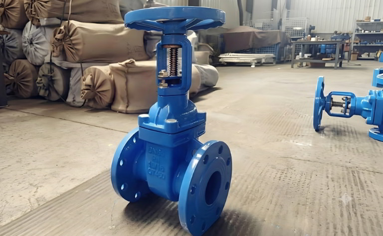 Van cổng ty nổi Trung Quốc gang xanh