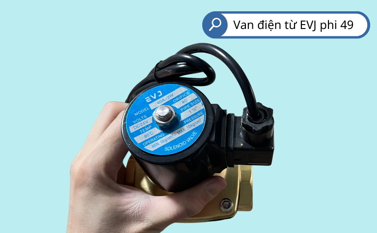 Van điện từ EVJ 40A-2W phi 49mm DN40