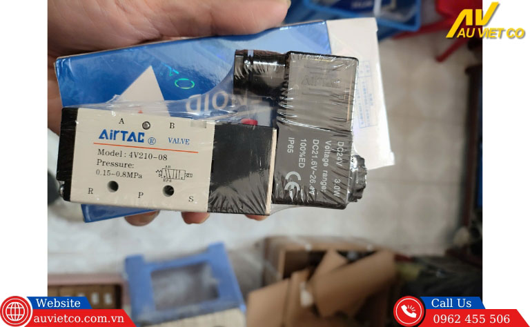 Van điện từ khí nén tại Van công nghiệp Âu Việt