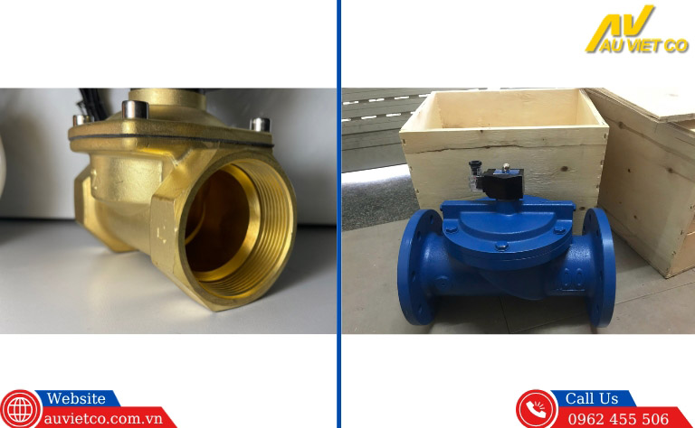 Tuỳ vào kích thước đường ống để lựa chọn sử dụng dòng nối ren hoặc nối bích