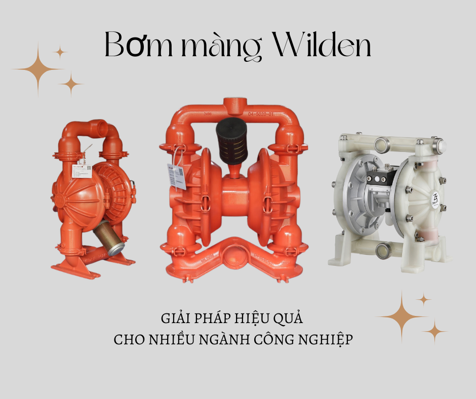 Ứng dụng bơm màng Wilden - Giải pháp hiệu quả cho nhiều ngành công nghiệp