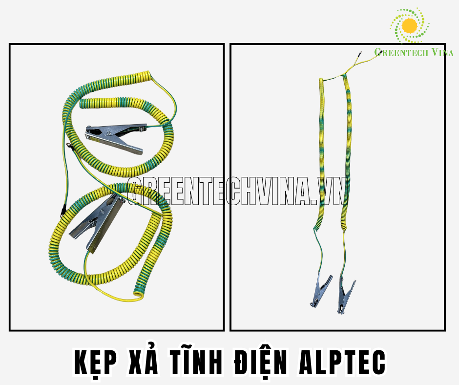 Bảo vệ thiết bị và người dùng với Kẹp xả tĩnh điện Alptec