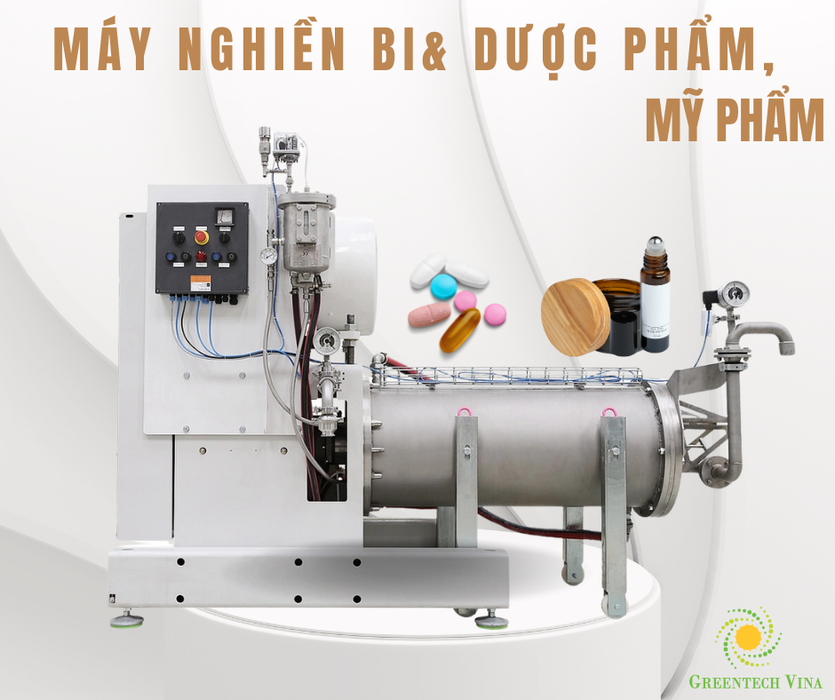 Tương lai của ngành mỹ phẩm, dược phẩm nằm ở đâu? Máy nghiền bi chính là câu trả lời!