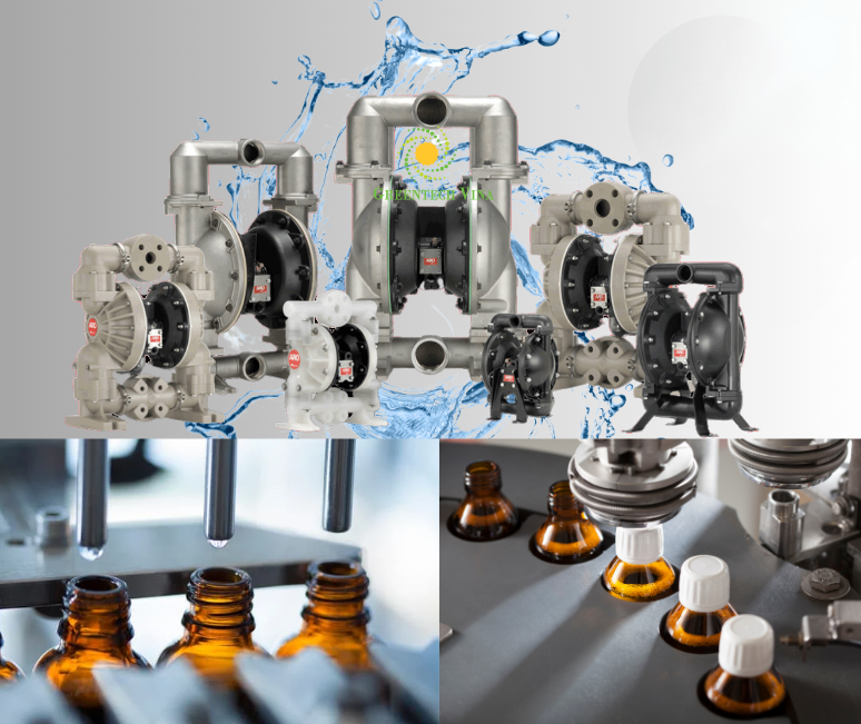 Ứng dụng bơm màng trong dược phẩm