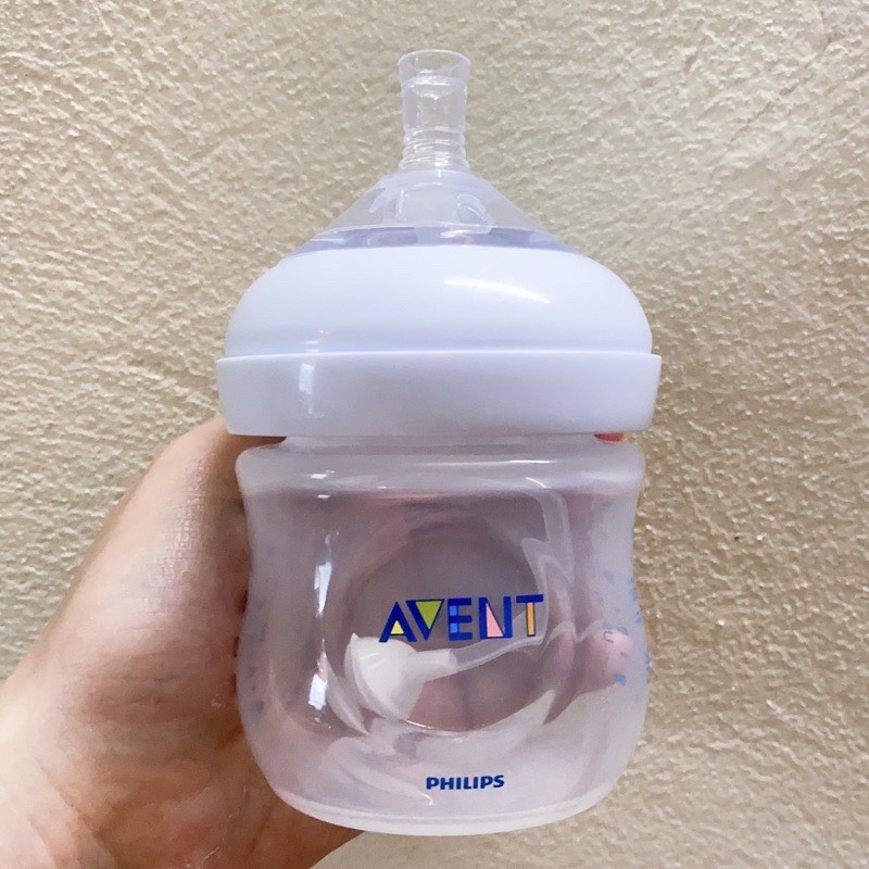 Núm hút kèm ống hút cho bình Avent cổ rộng