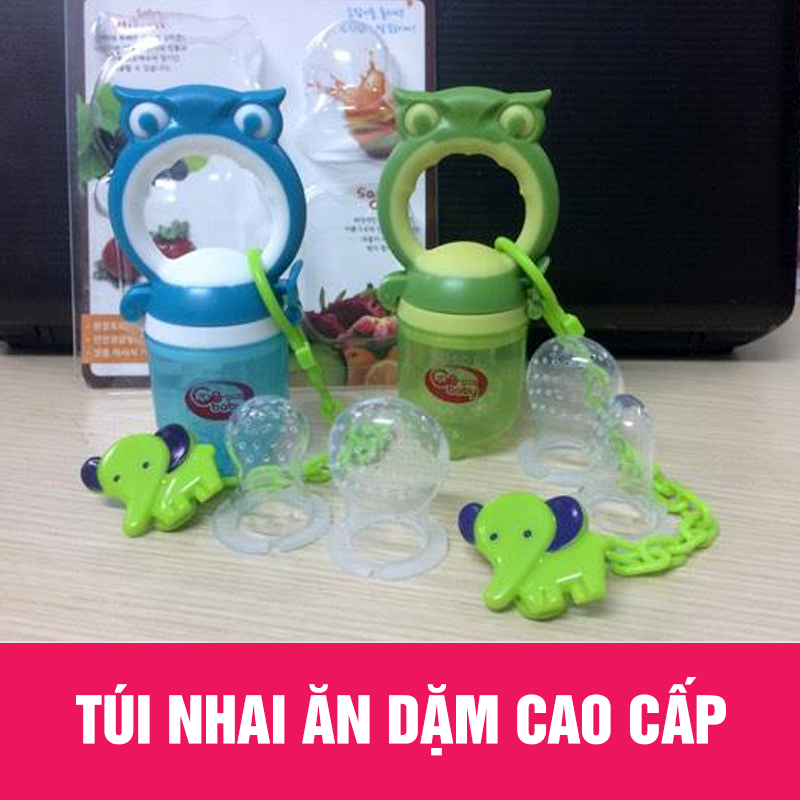 Túi nhai ăn dặm cao cấp GB Baby - Hàn Quốc (loại tốt)