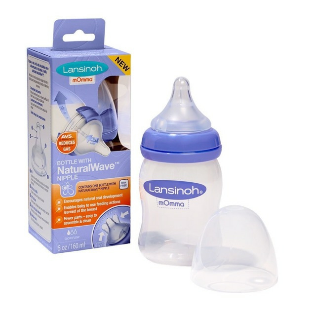 Bình Sữa Lansinoh Momma Mỹ 160ml/240ml