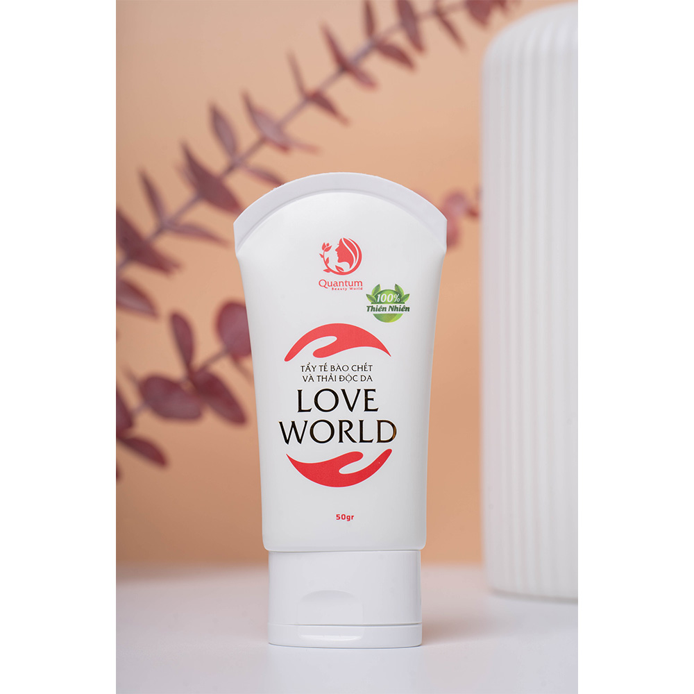 Tẩy tế bào chết và thải độc da Love World