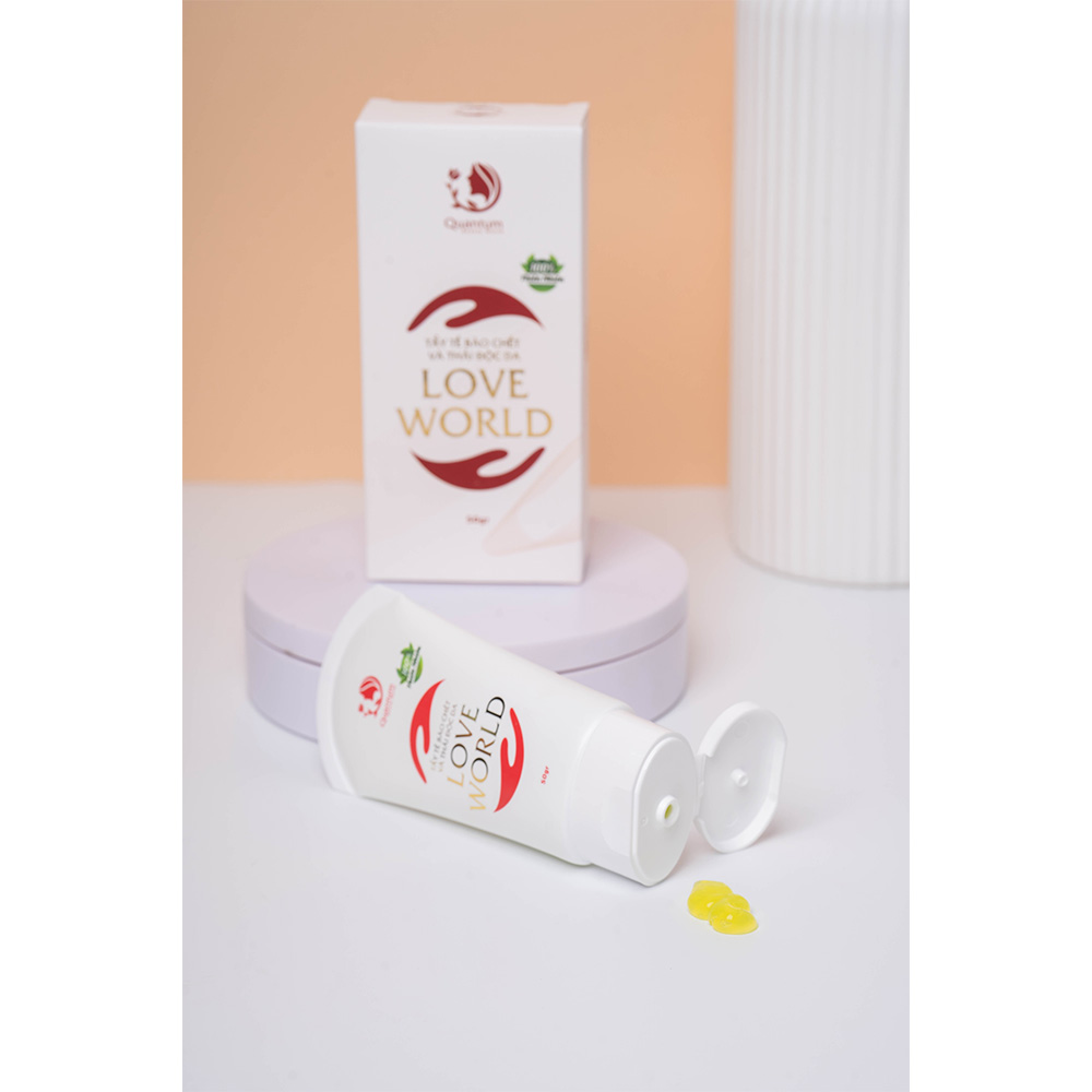 Tẩy tế bào chết và thải độc da Love World