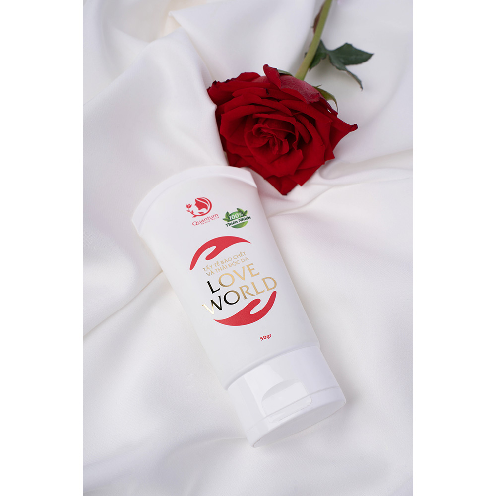 Tẩy tế bào chết và thải độc da Love World