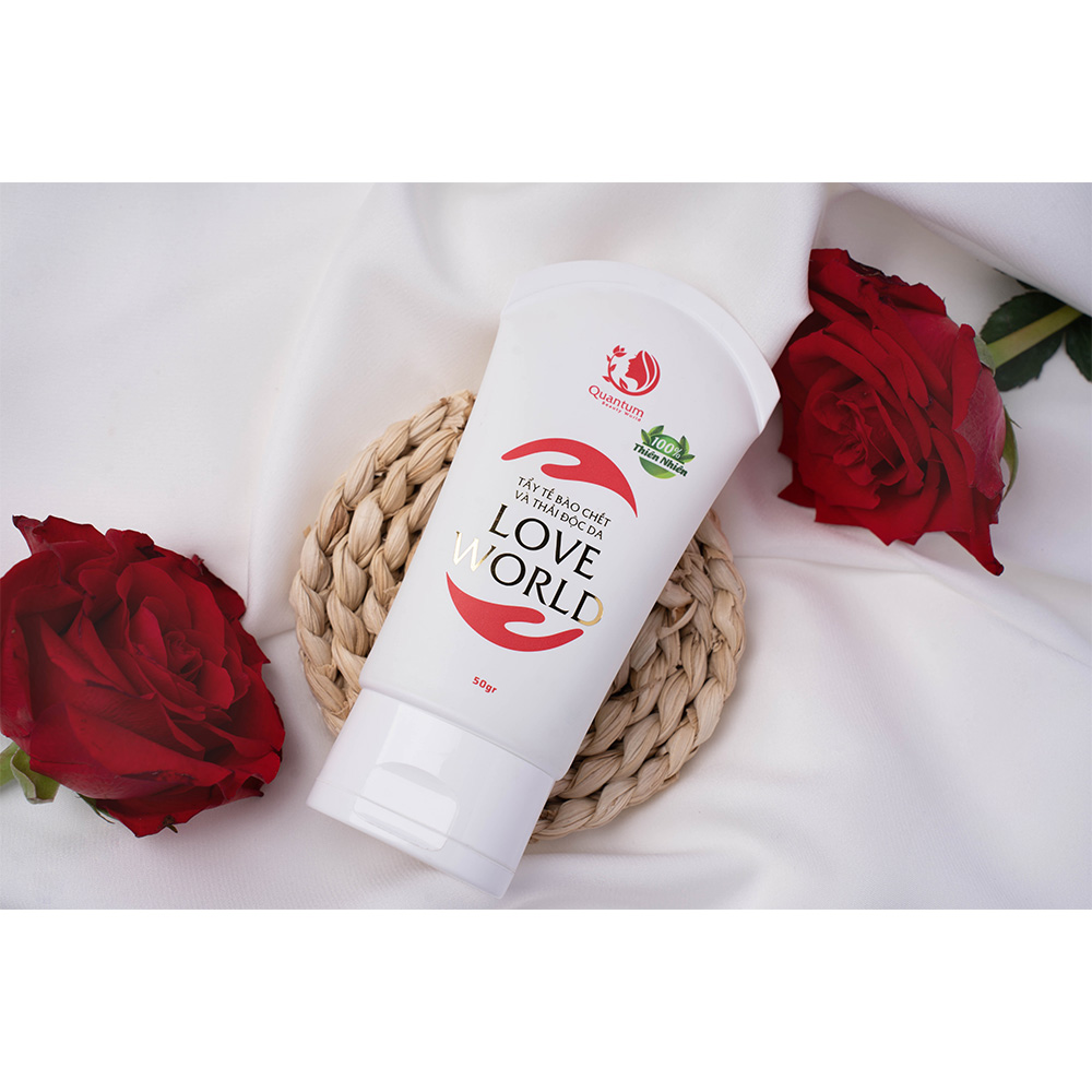Tẩy tế bào chết và thải độc da Love World