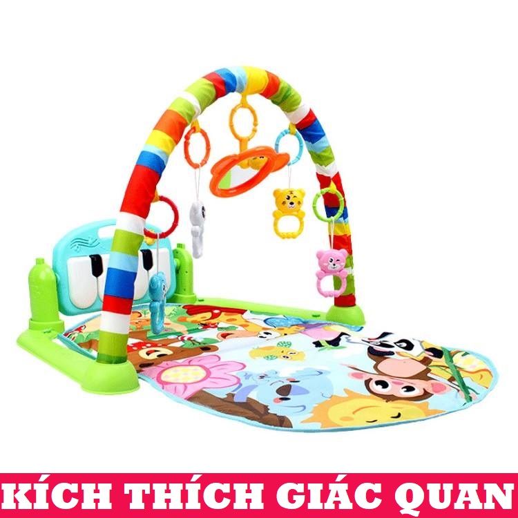 Thảm nhạc thông minh hình thú cho bé