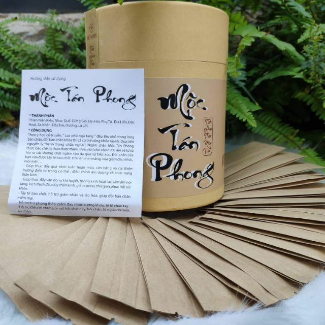 Thảo mộc ngâm chân Mộc Tán Phong