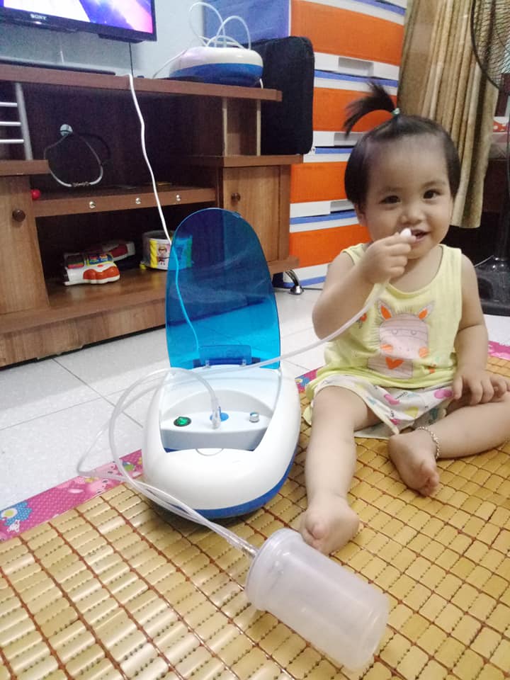 Máy xông hút mũi họng 2 trọng 1 JP Hi Baby - Nhật Bản