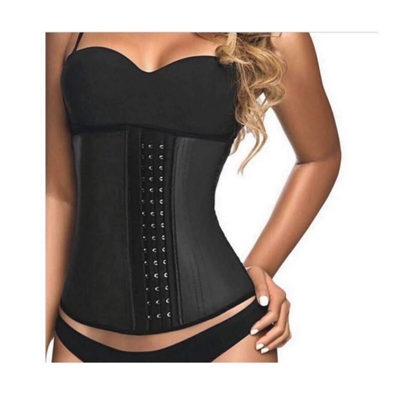 Đai nịt bụng cao cấp Latex 25 xương ngắn 25cm - Italy