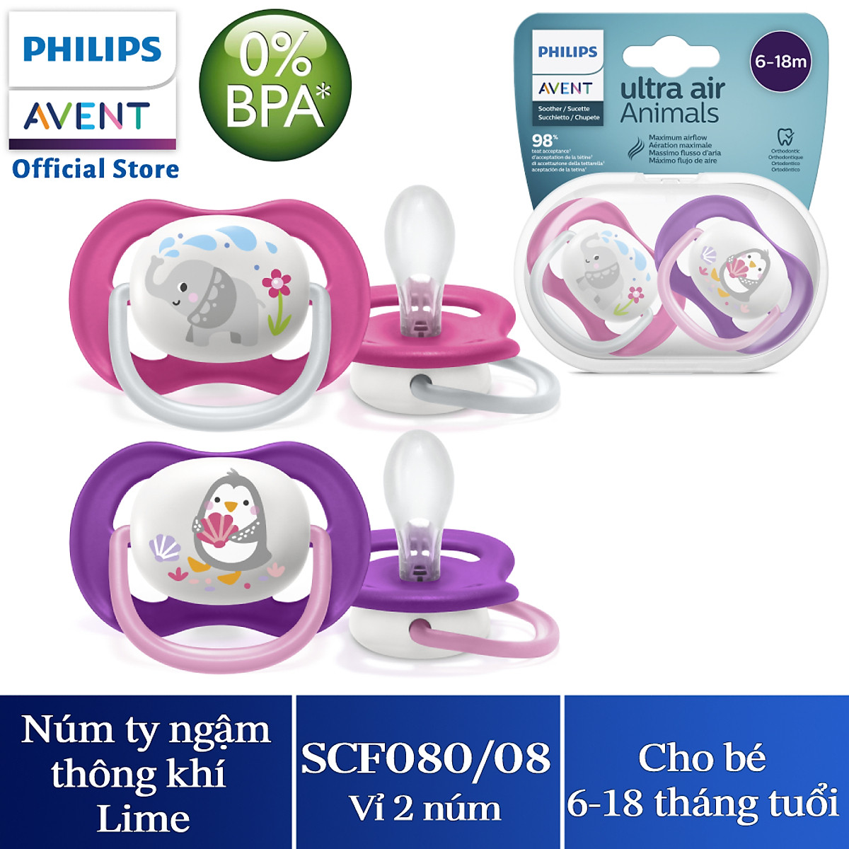 Ti giả Philips Avent cao cấp