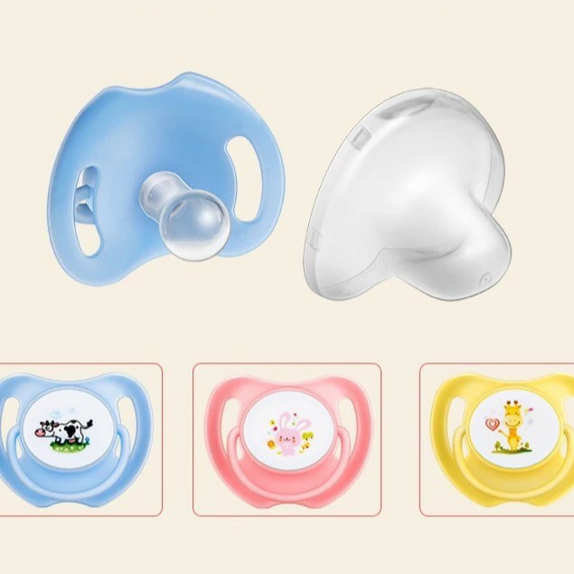 Ti giả silicone mềm cho bé
