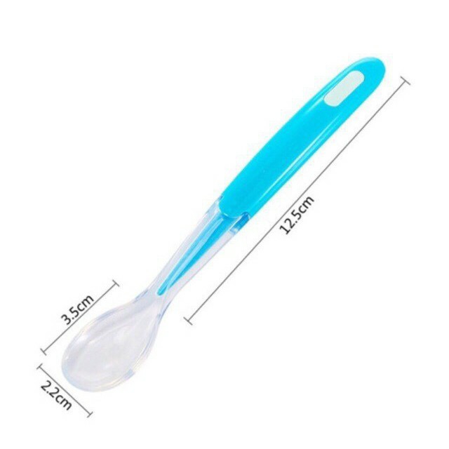 [Set 2c] Thìa ăn dặm silicone siêu mềm