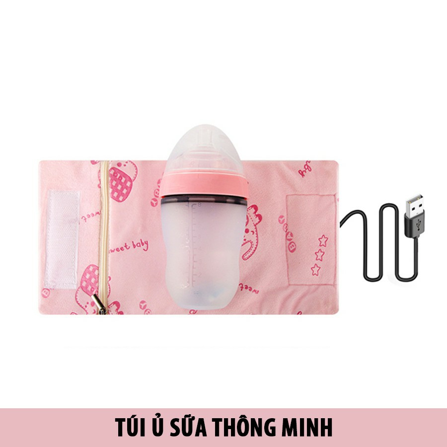Túi ủ nóng bình sữa thông minh Nhật Bản