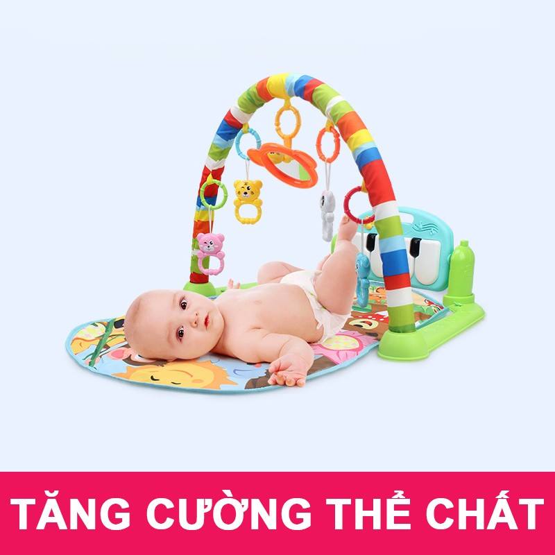 Thảm nhạc thông minh hình thú cho bé