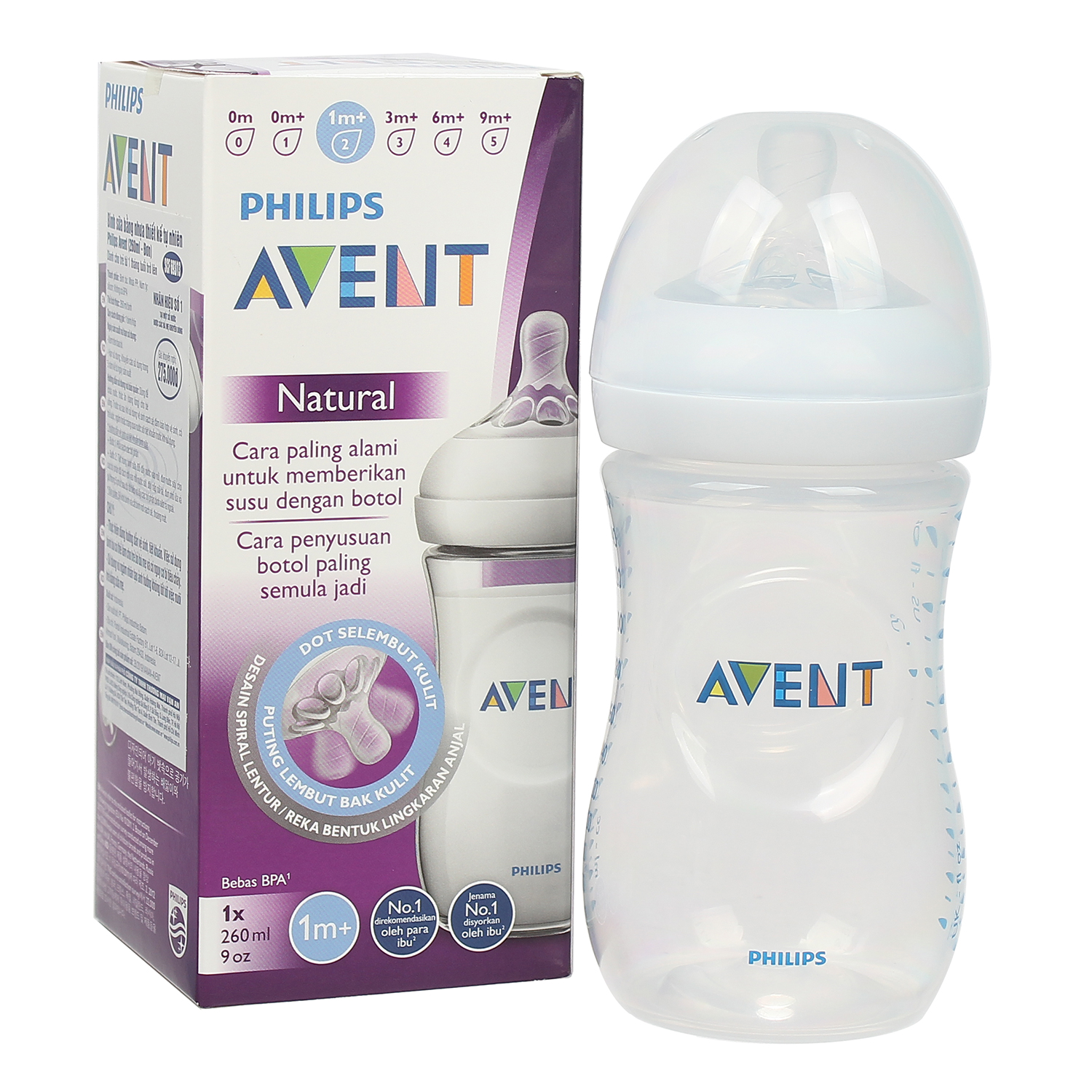 Bình sữa Philips Avent 125ml/260ml/330ml