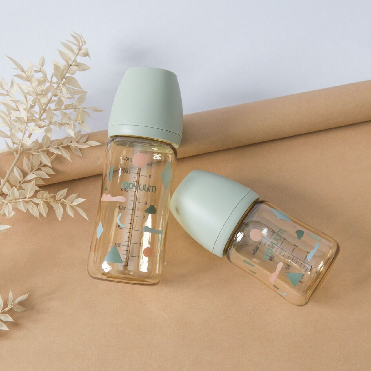 Bình sữa Moyuum Hàn Quốc 270ml (Cloud, Mây, Limited)