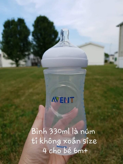 Bình sữa Philips Avent 125ml/260ml/330ml