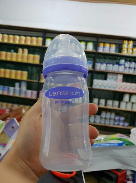 Bình sữa Lansinoh Momma Mỹ 240ml