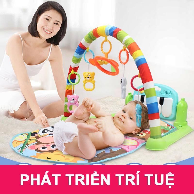 Thảm nhạc thông minh hình thú cho bé