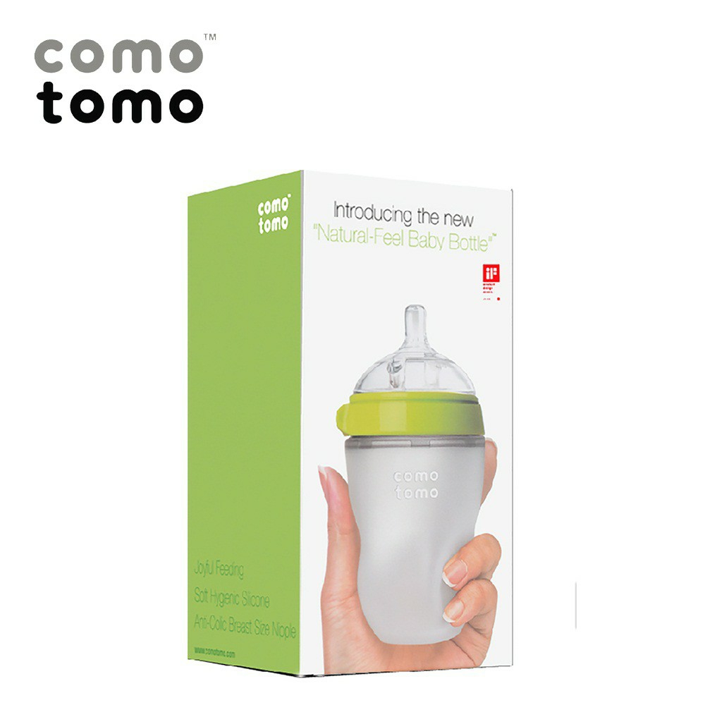 Bình sữa Comotomo Mỹ 250ml (xanh)