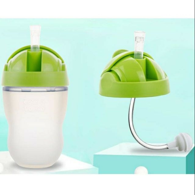 Nắp tập uống kèm ống hút Comotomo