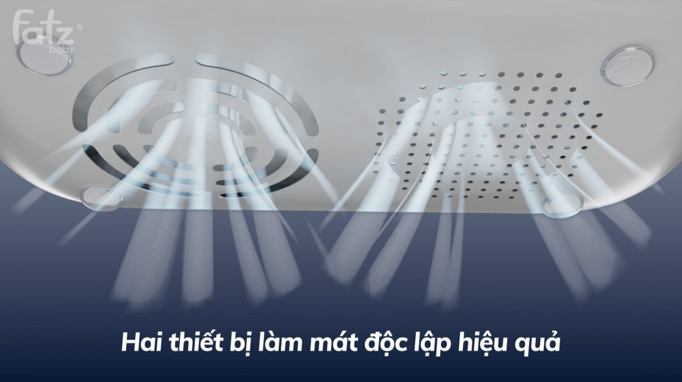 Máy hâm tiệt trùng và đun nước pha sữa Fatz Baby MULTIMAX 1 (ALL-IN-ONE)