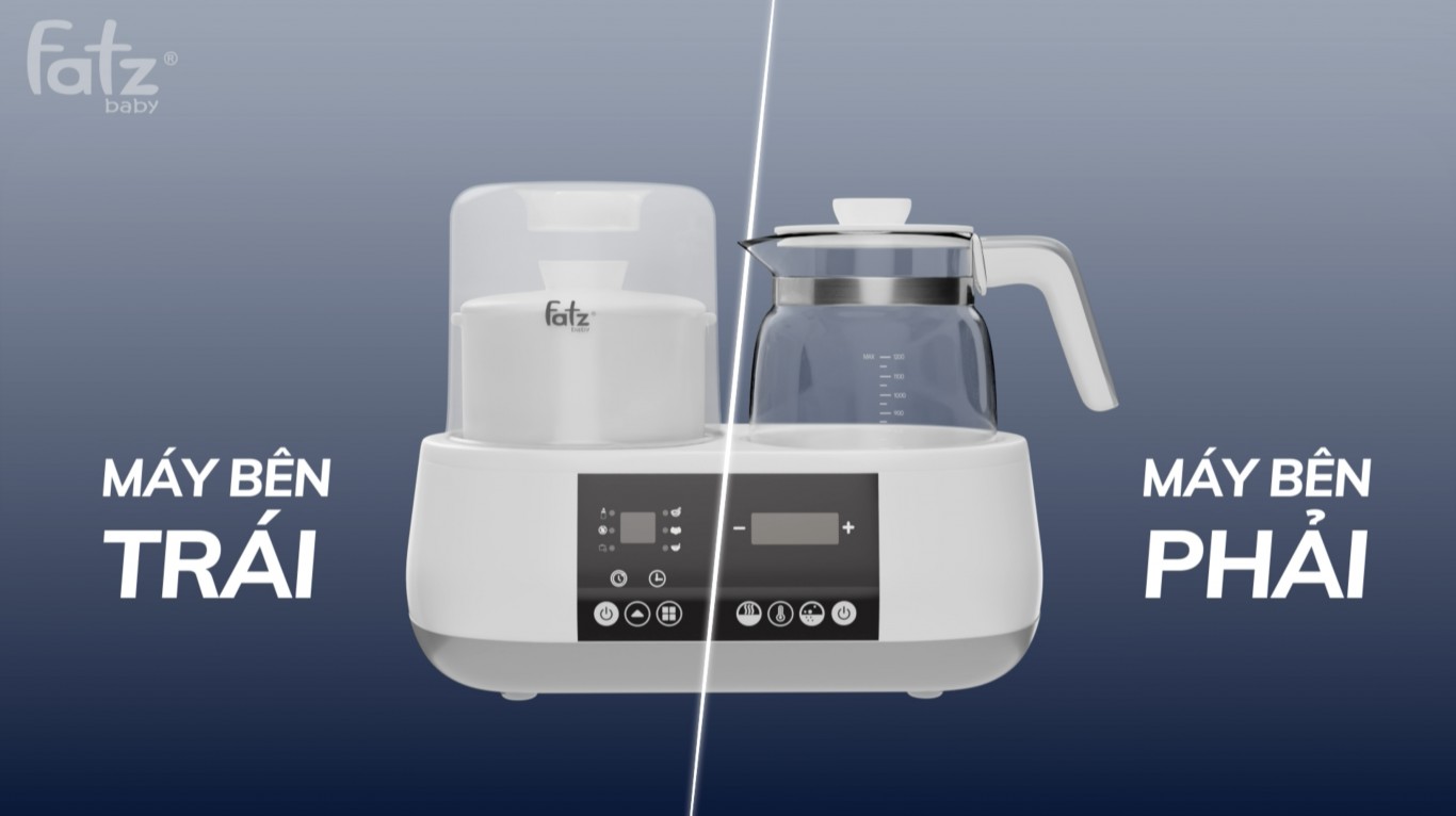 Máy hâm tiệt trùng và đun nước pha sữa Fatz Baby MULTIMAX 1 (ALL-IN-ONE)