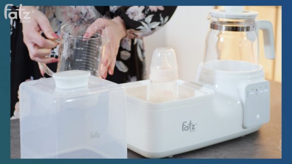 Máy hâm tiệt trùng sấy khô nấu cháo và đun nước pha sữa đa năng (ALL-IN-ONE) Fatzbaby Multimax 3 - FB9322SJ