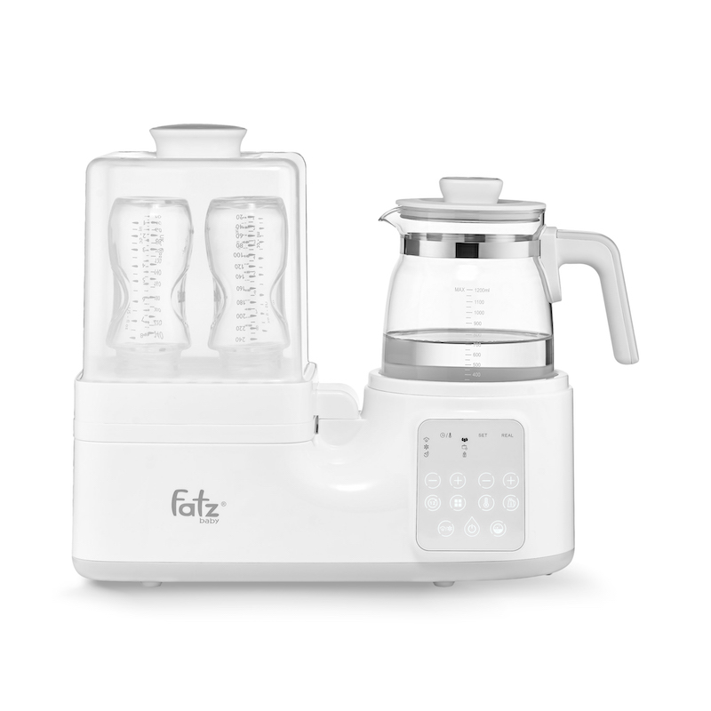 Máy hâm tiệt trùng sấy khô nấu cháo và đun nước pha sữa đa năng (ALL-IN-ONE) Fatzbaby Multimax 3 - FB9322SJ