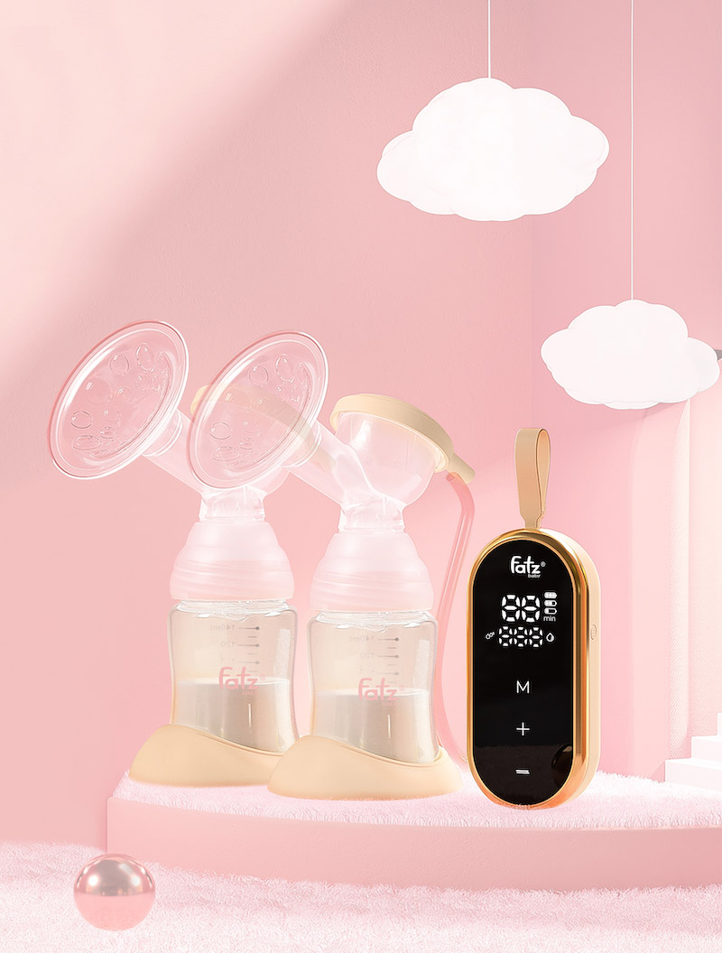 Máy hút sữa điện đôi cao cấp Fatz Baby RESONANCE 5