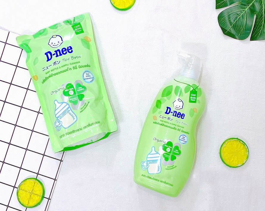 Nước rửa bình sữa Dnee Organic Thái Lan