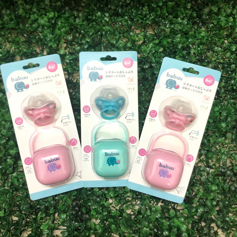 Ti giả/ti ngậm chống vẩu Babuu - Nhật Bản