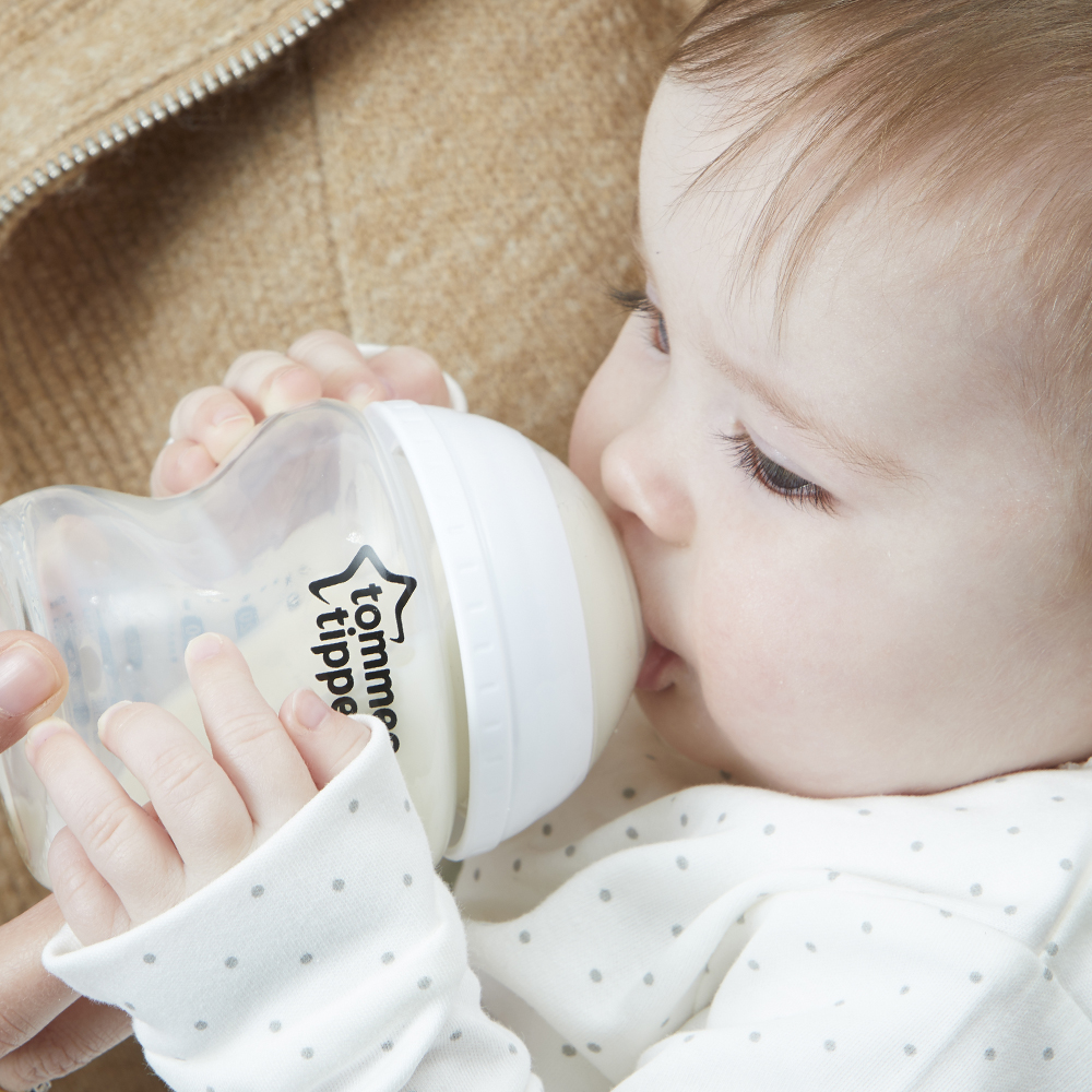Núm ti silicon siêu mềm tự nhiên cho bình Tommee Tippee (giá 1 núm)