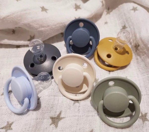 Ti giả silicon cao cấp BIBS DeLux - Đan Mạch (kèm nắp trứng) chính hãng