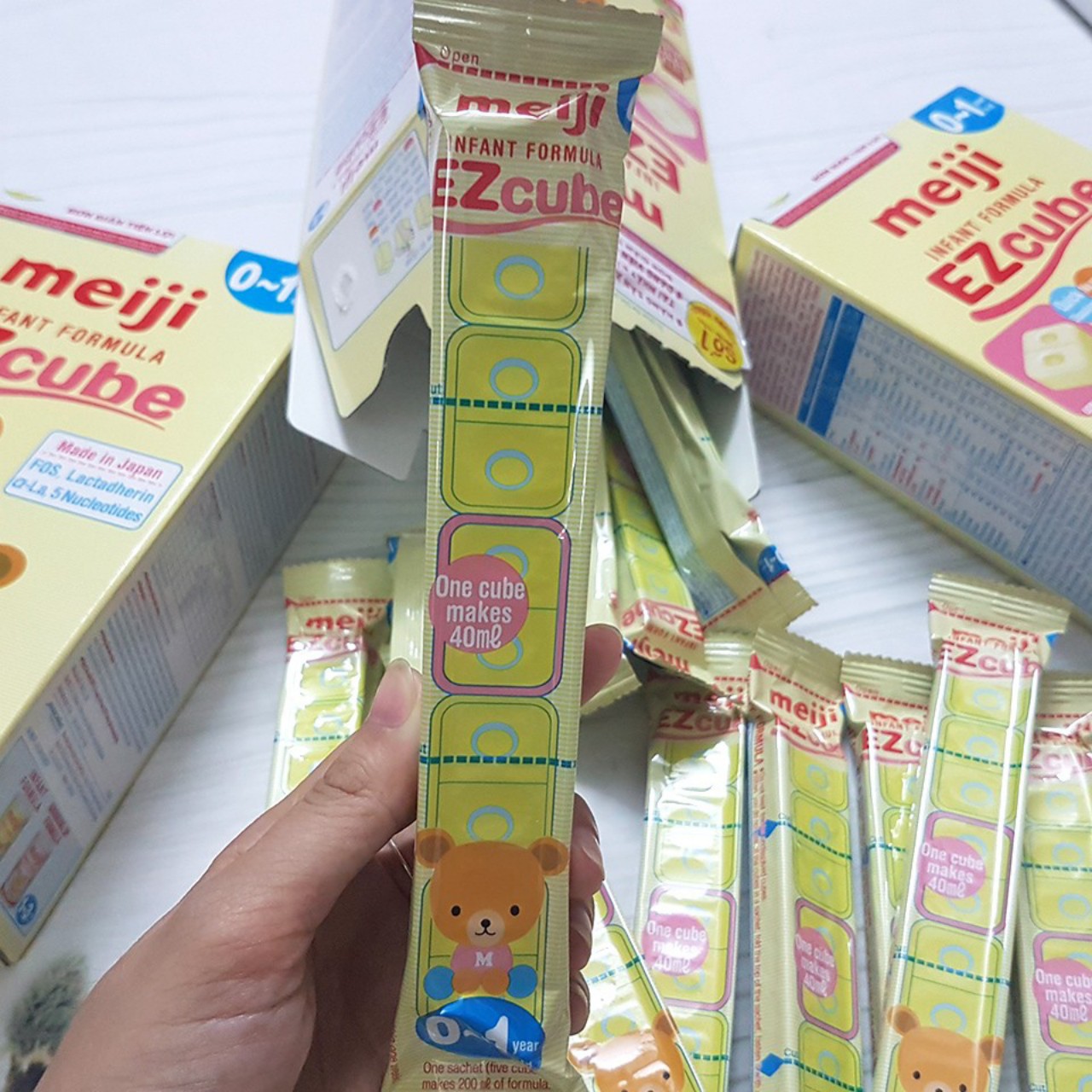 Sữa thanh Meiji nội địa Nhật - số 0 (0-1 tuổi)