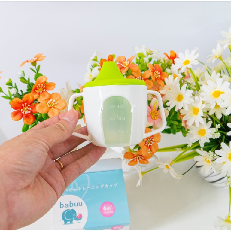 Cốc tập uống nước Babuu Nhật Bản (mẫu mới)