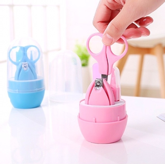 Bộ dụng cụ cắt móng tay an toàn cho bé 4 chi tiết