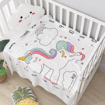 Khăn lụa sợi tre cao cấp dùng làm khăn tắm, chăn đắp cho bé